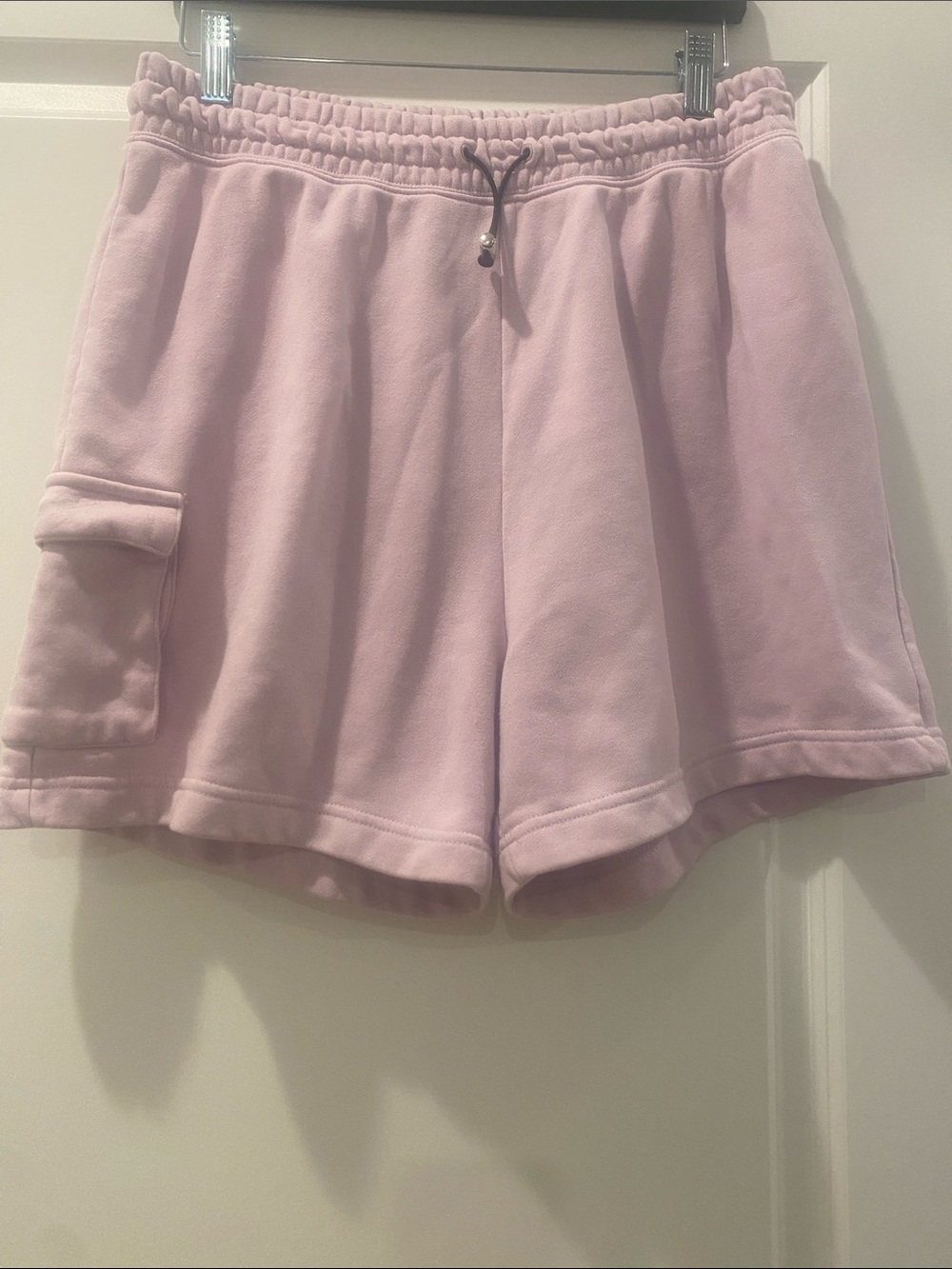 Nike Light Pink Athletic Fleece Shorts